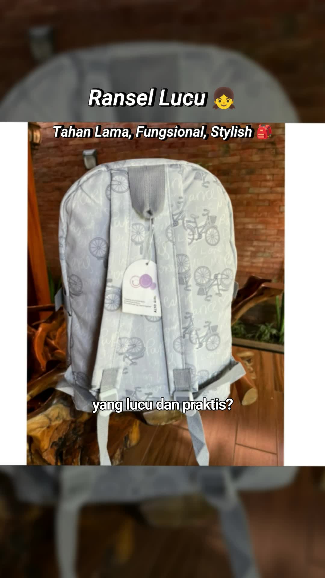 Tas Sekolah anak Perempuan Kekinian😍 #tassekolah #tassekolahmurah #tassekolahransel