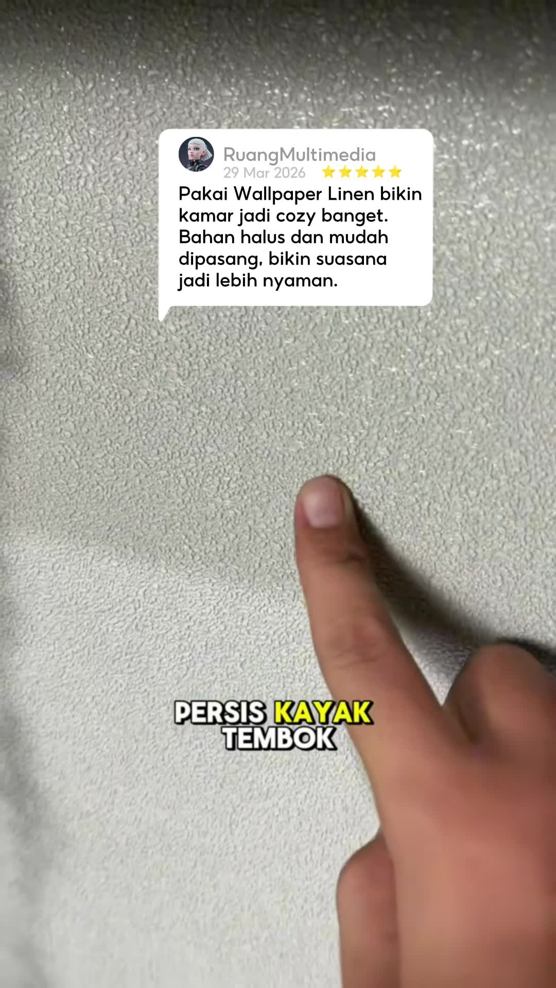 Wallpaper estetik bikin rumah cantik #RacunShopee #ViralDiShopeeVideo #Cashback40Persen #wallpaperdinding