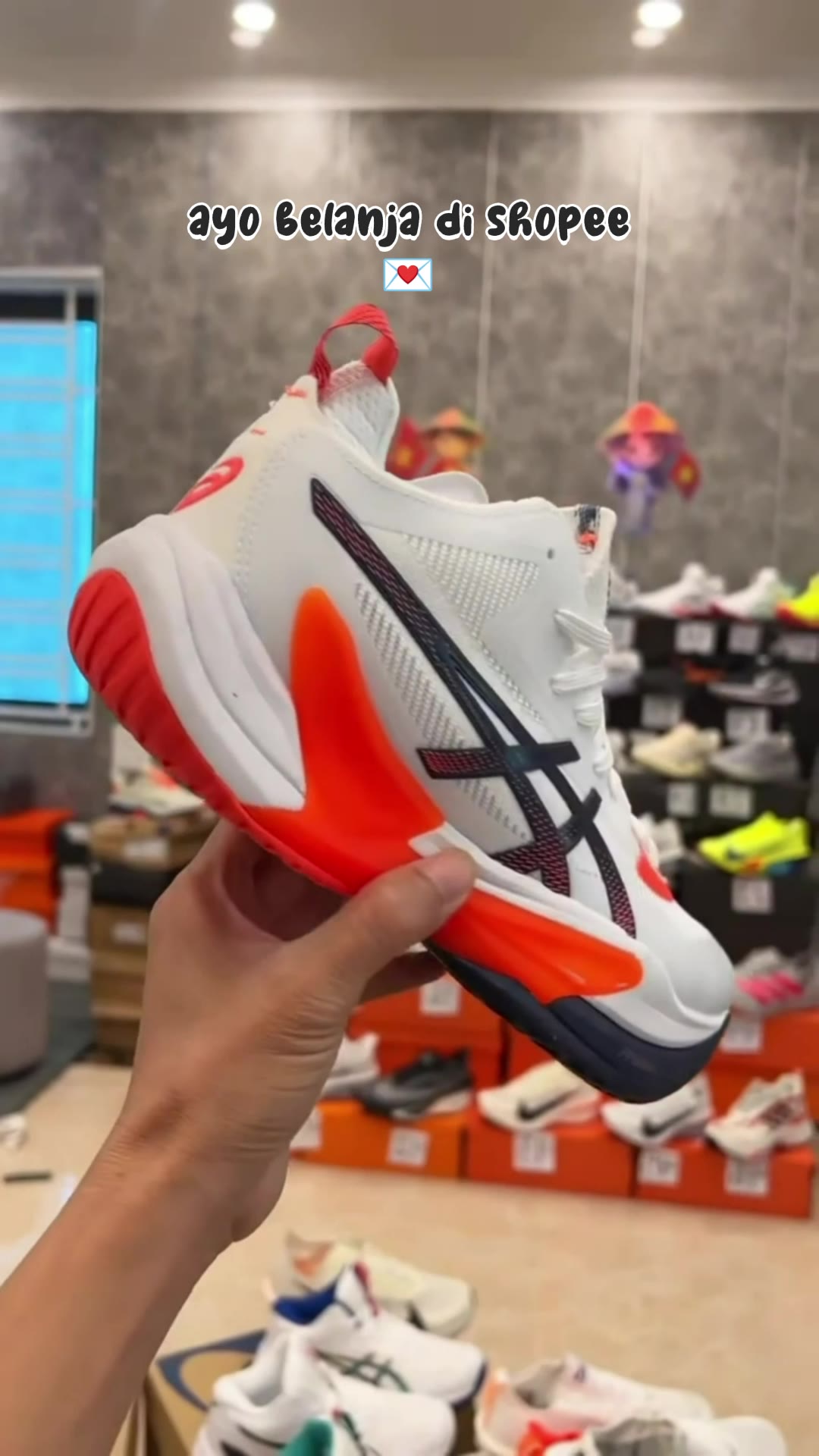 Asics Gel Lyte V #RacunShopee #SpillRacunShopee #SpillBawaBerkah #ViralDiShopeeVideo #Cashback40Persen #ShopeeLook #ShopeeFashionHaul #sepatu #asics