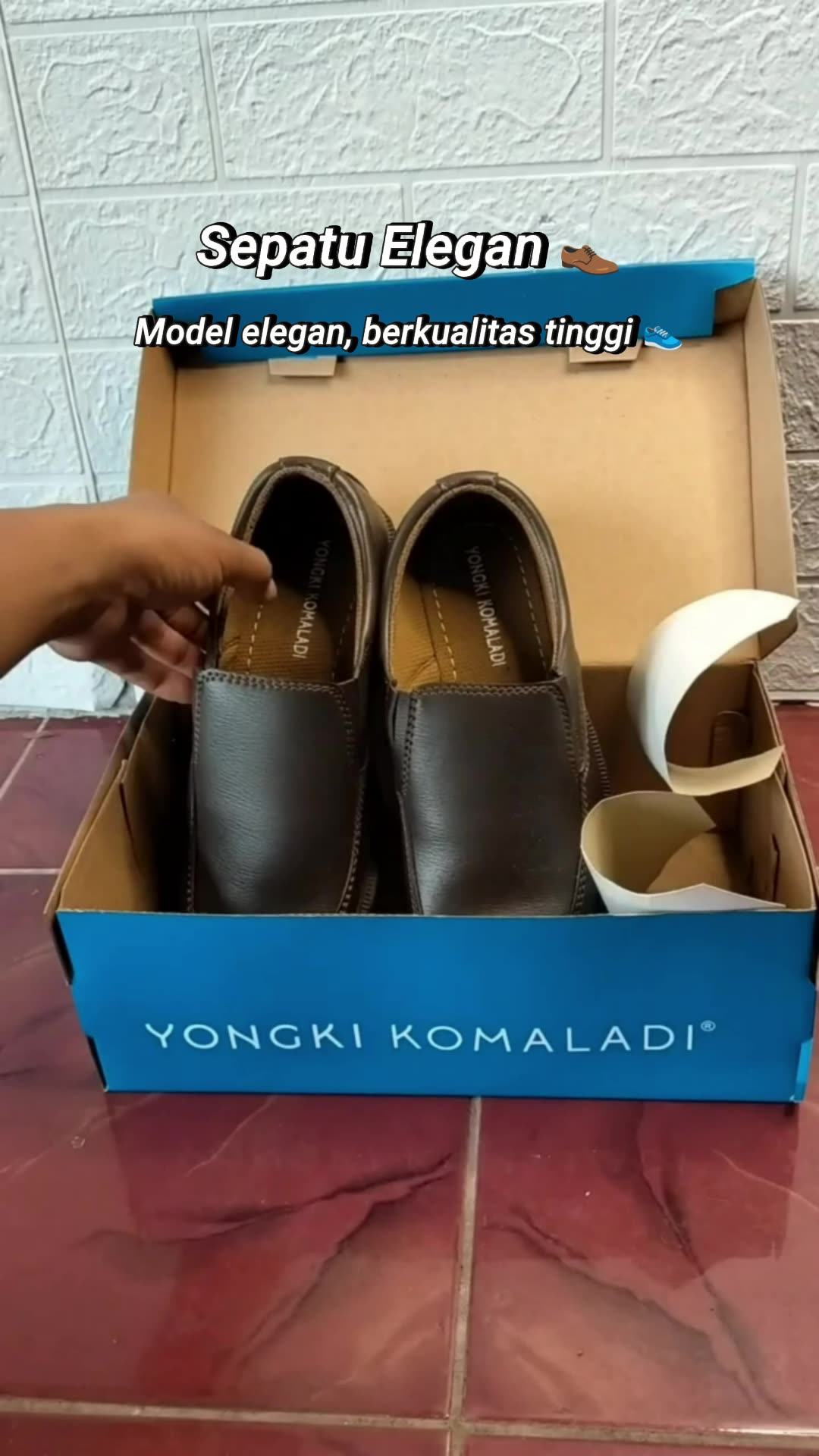 sepatu formal #SpillRacunShopee #DiskonRacunShopee #ViralDiShopeeVideo #GakNyeselBeliIni #GratisOngkirRP0