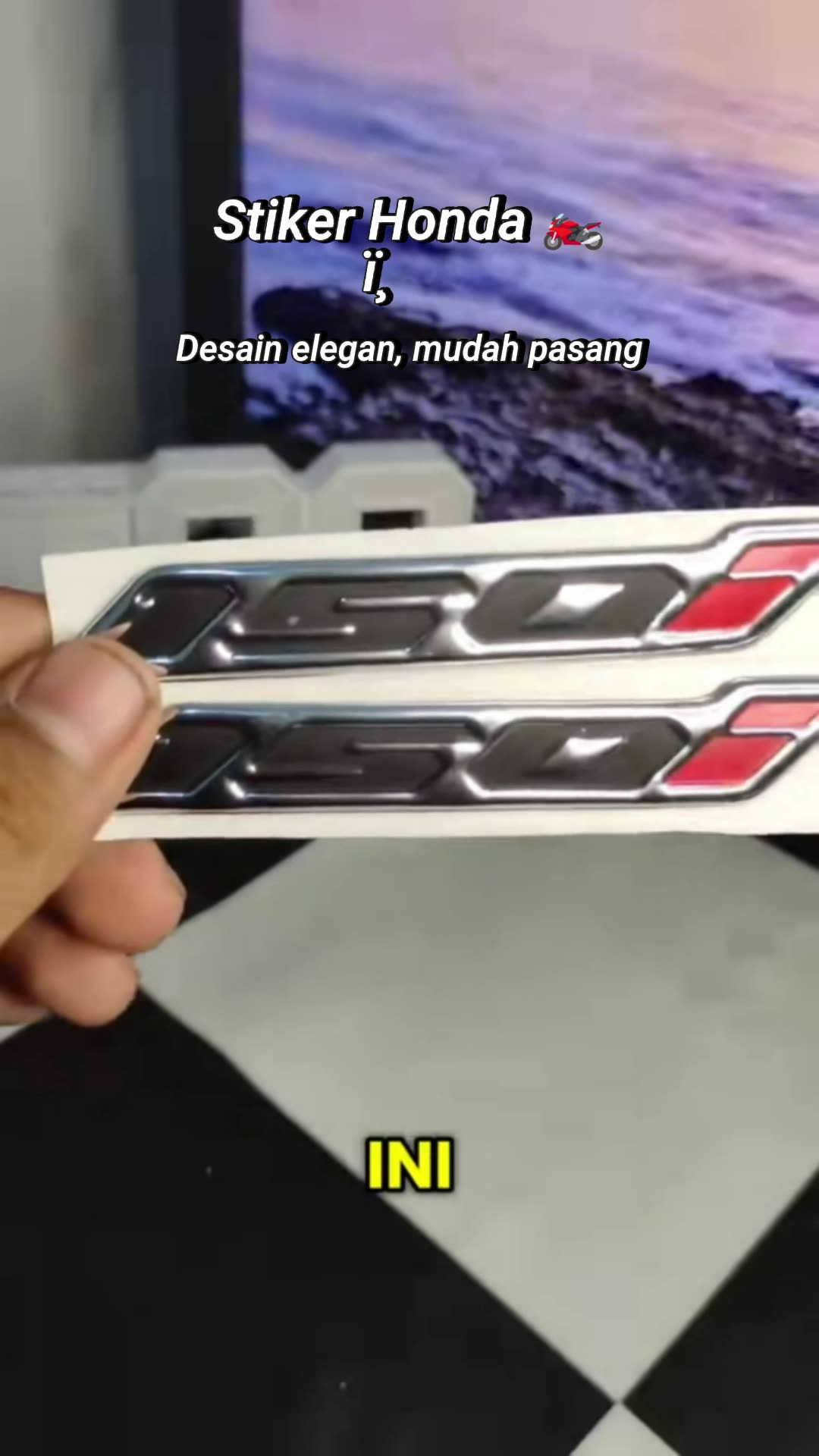 Emblem 3D #emblem #emblem3d #stikermotor #modifikasimotor #variasimotor
