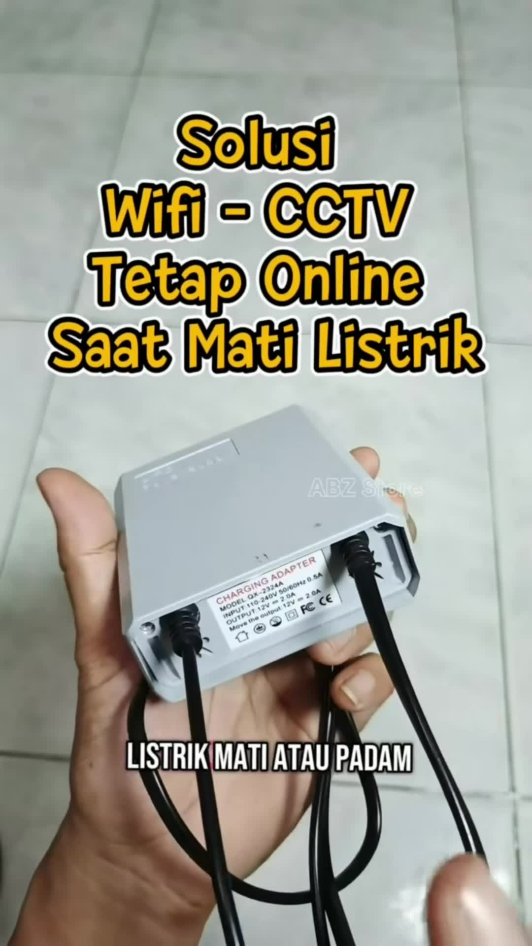 UPS Mini 12V 2A #upsmini #upsminimurah #RacunShopee #SpillBawaBerkah