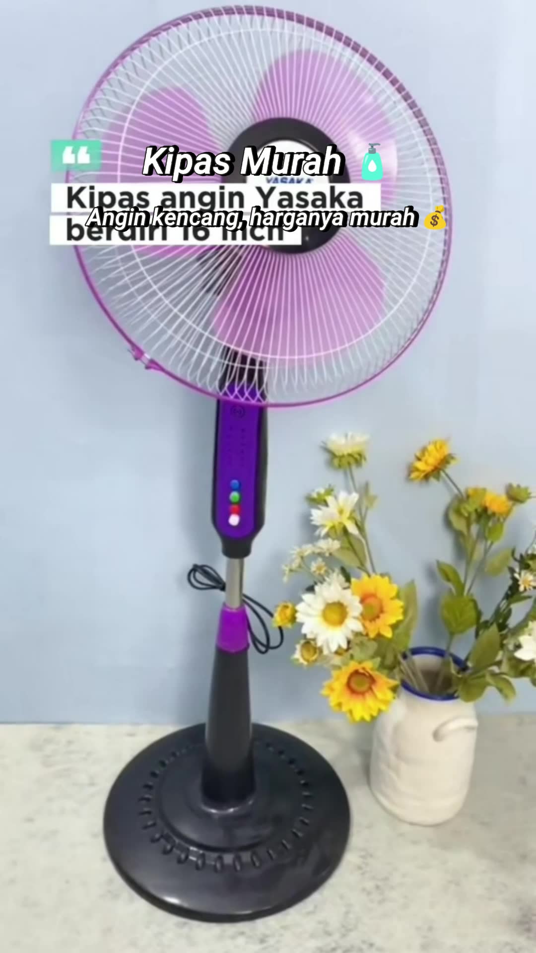 kipas angin berdiri yasaka 16" #RacunShopee #SpillRacunShopee #ViralDiShopeeVideo #DiskonRacunShopee #GratisOngkirRP0 #kipasanginyasaka #kipasberdiri