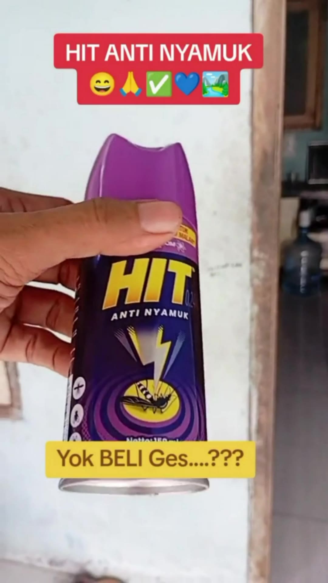 Hit aerosol #hit #hitobatnyamuk #RacunShopeeCheck #SpillBawaBerkah #ViralDiShopeeVideo