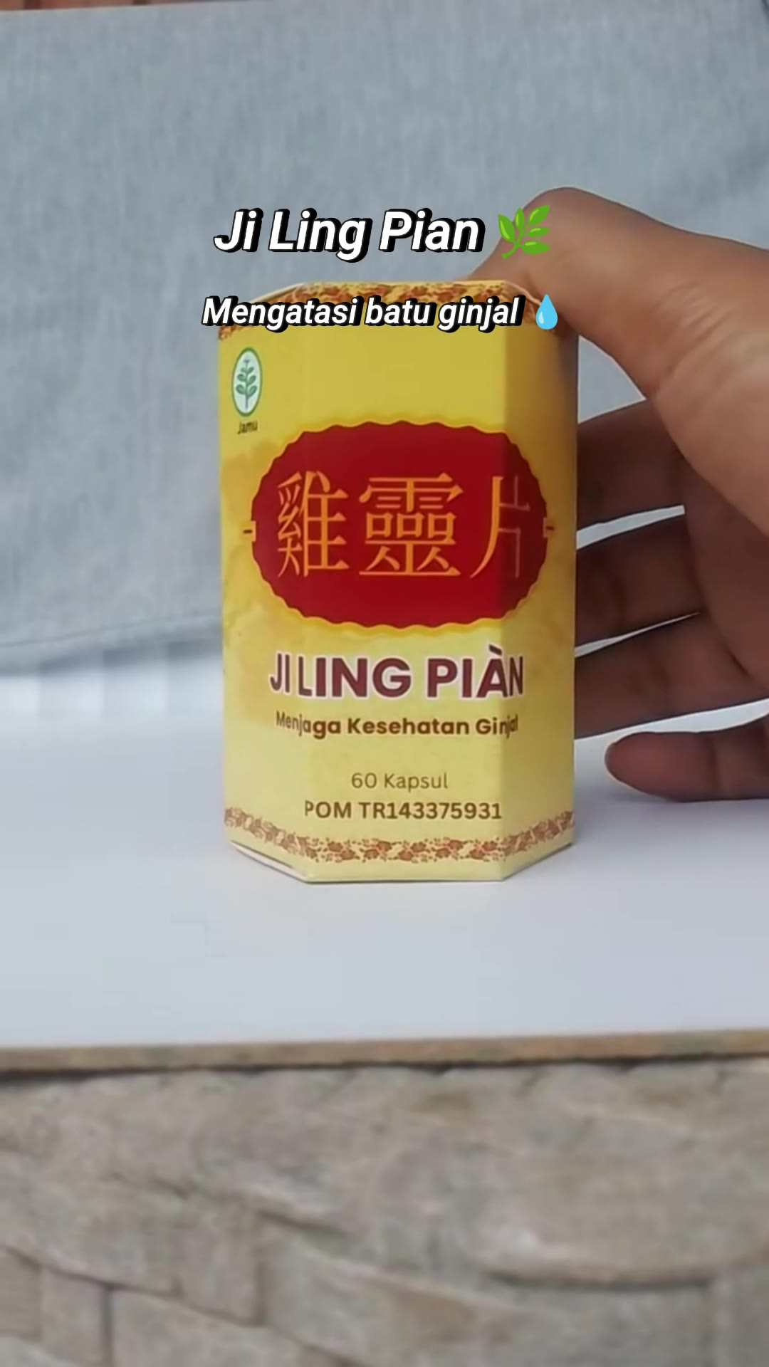 JI Ling Pian Obat ISK Infeksi Saluran Kemih Obat Sering Kencing Original