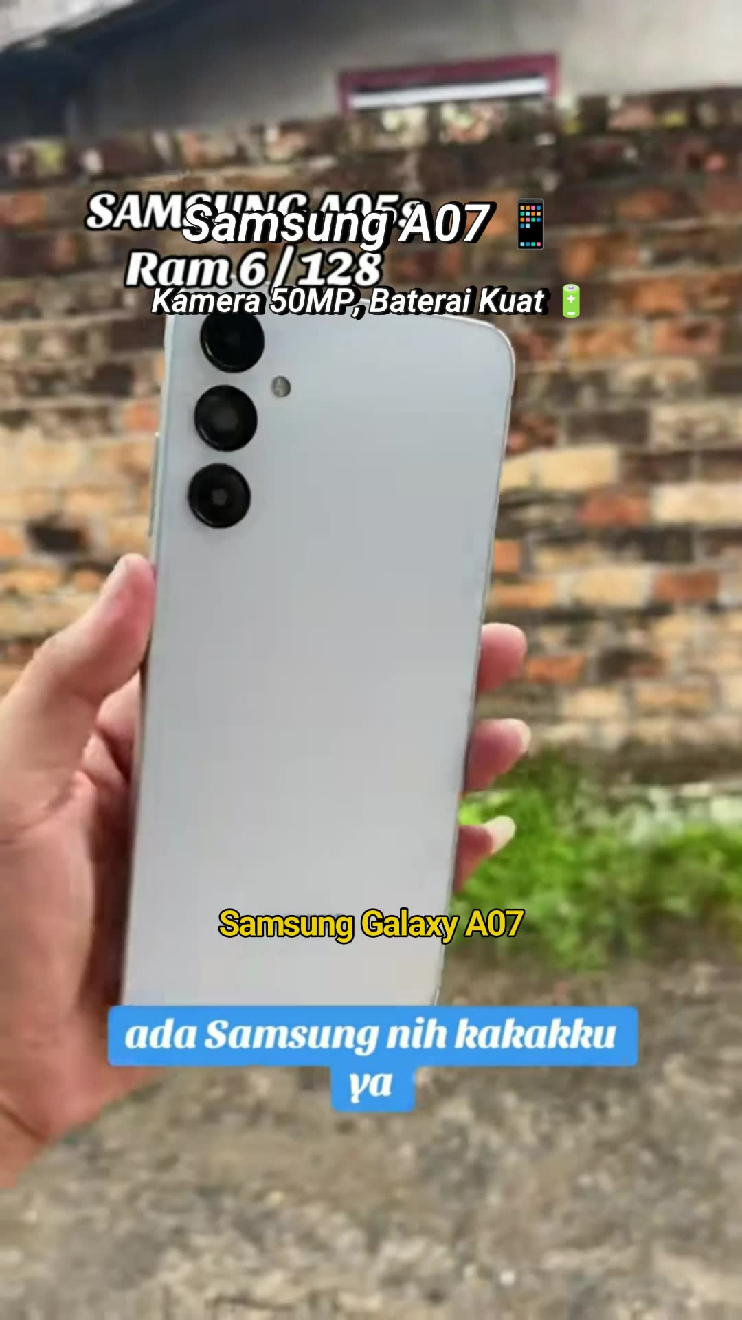 SAMSUNG GALAXY A07 #ram6gb #rom128 #samsunggalaxyA07 #samsungindonesia #RacunShopee #shopeevideo #fyp #viral #murahbanget #samsung