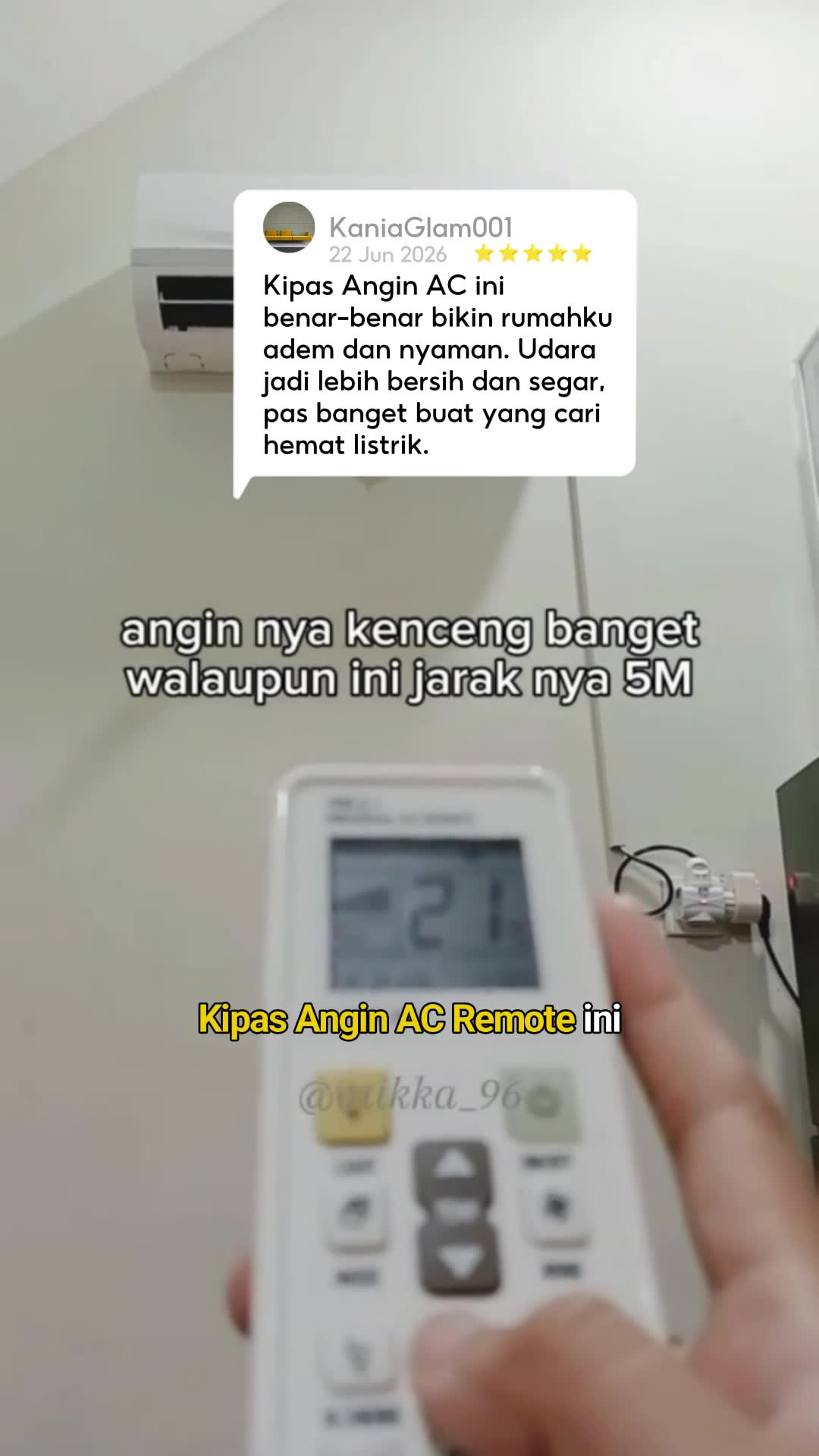kipas ac dinding #RacunShopee #SpillRacunShopee #SpillBawaBerkah #GakNyeselBeliIni #ShopeeLook #ShopeeCOD #Cashback50Persen