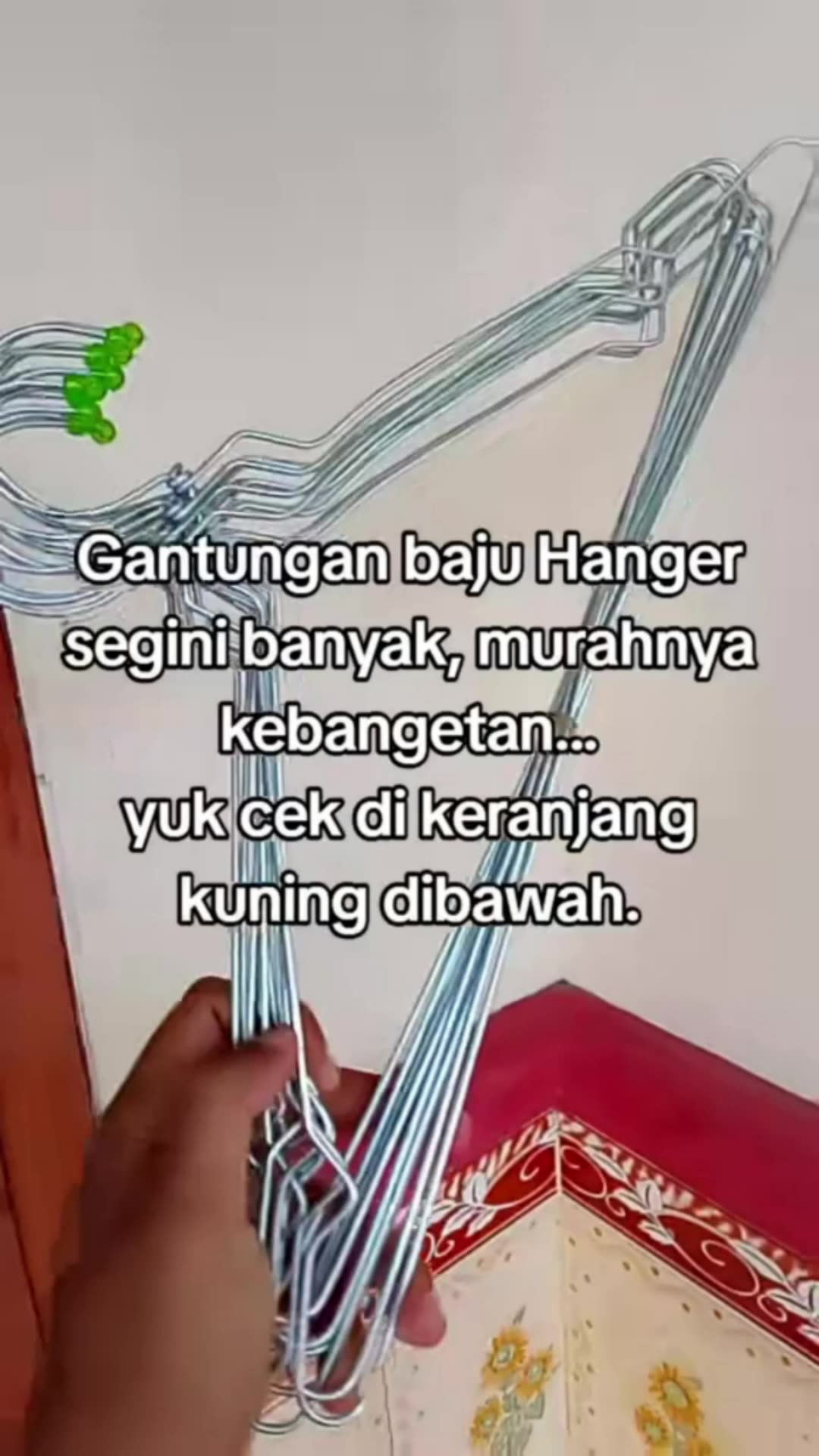 hanger besi stainless steel #RacunShopee #SpillRacunShopee #ViralDiShopeeVideo #GratisOngkirRP0 #DiskonRacunShopee