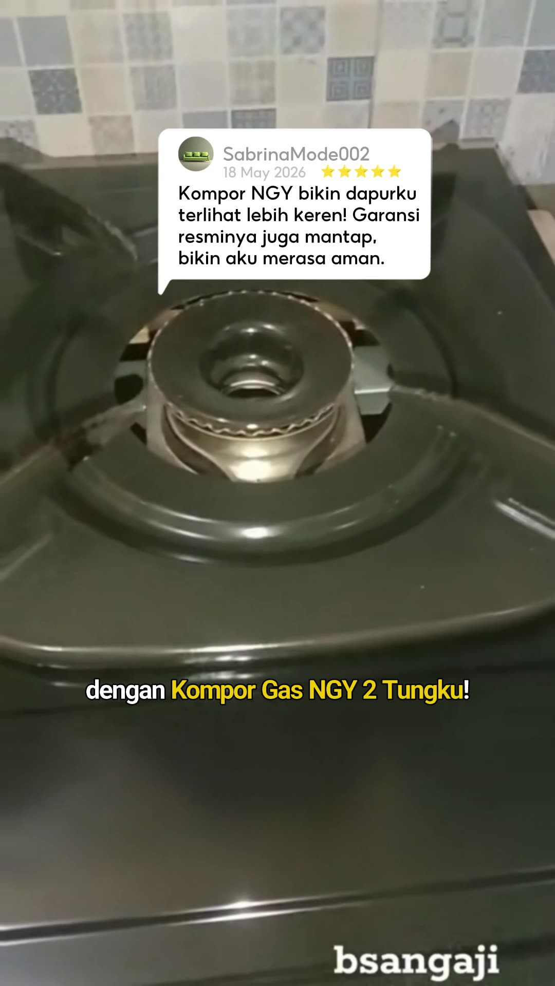 kompor gas NGY #ShopeeLook #RacunShopee