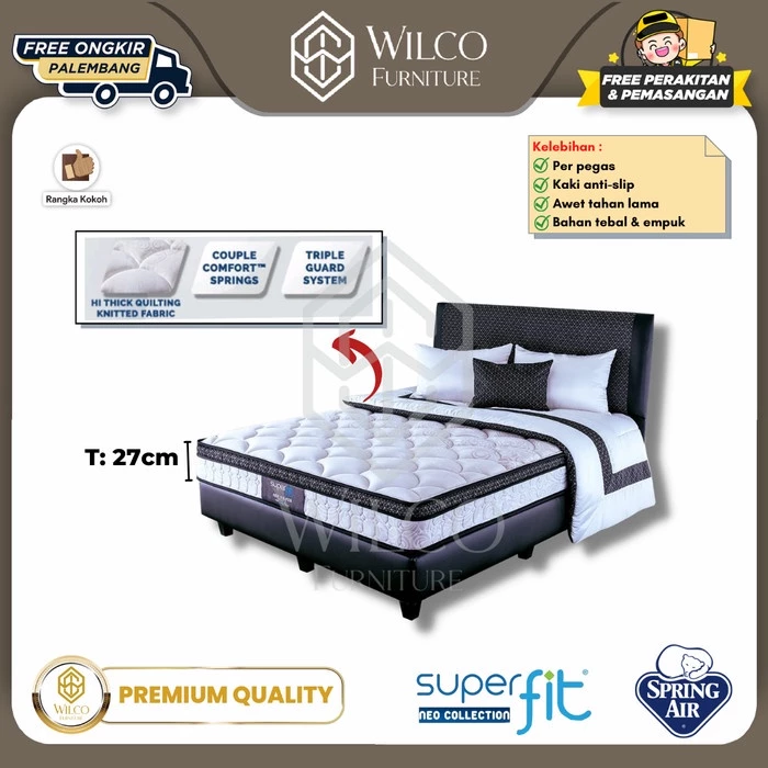 Kasur Springbed Neo Silver Superfit Comforta / Matras Comforta Murah - Matras Aja, 90x200