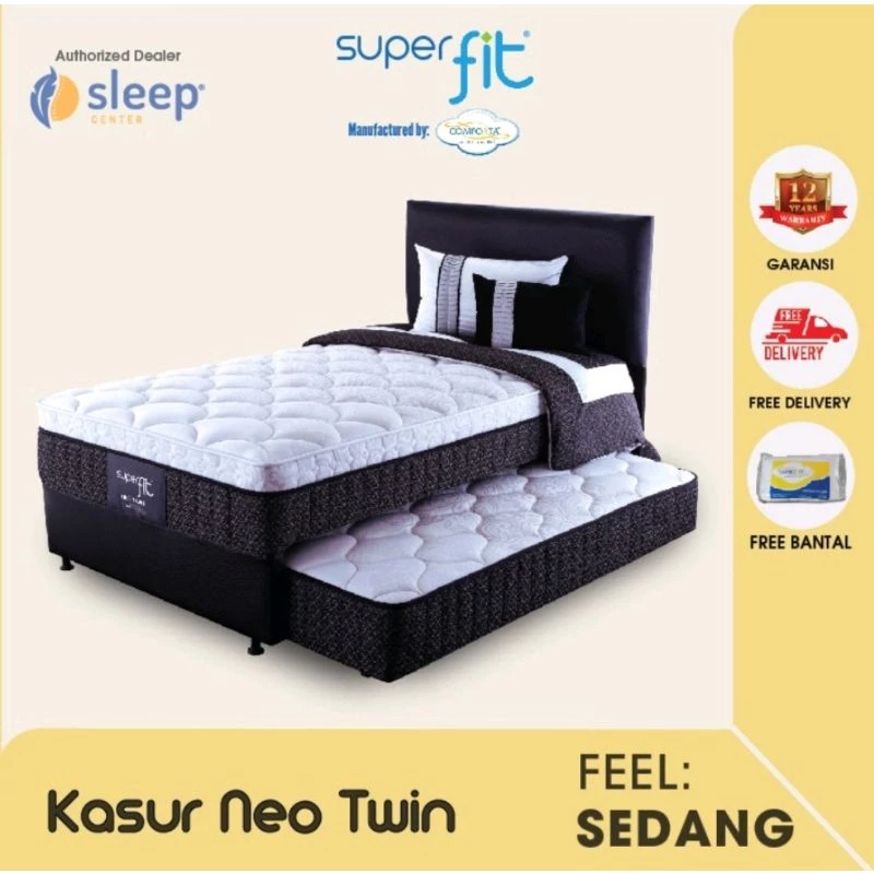 [COMFORTA_BANJARMASIN] PROMO SET SPRING BED SORONG SUPER PIT BY COMFORTA