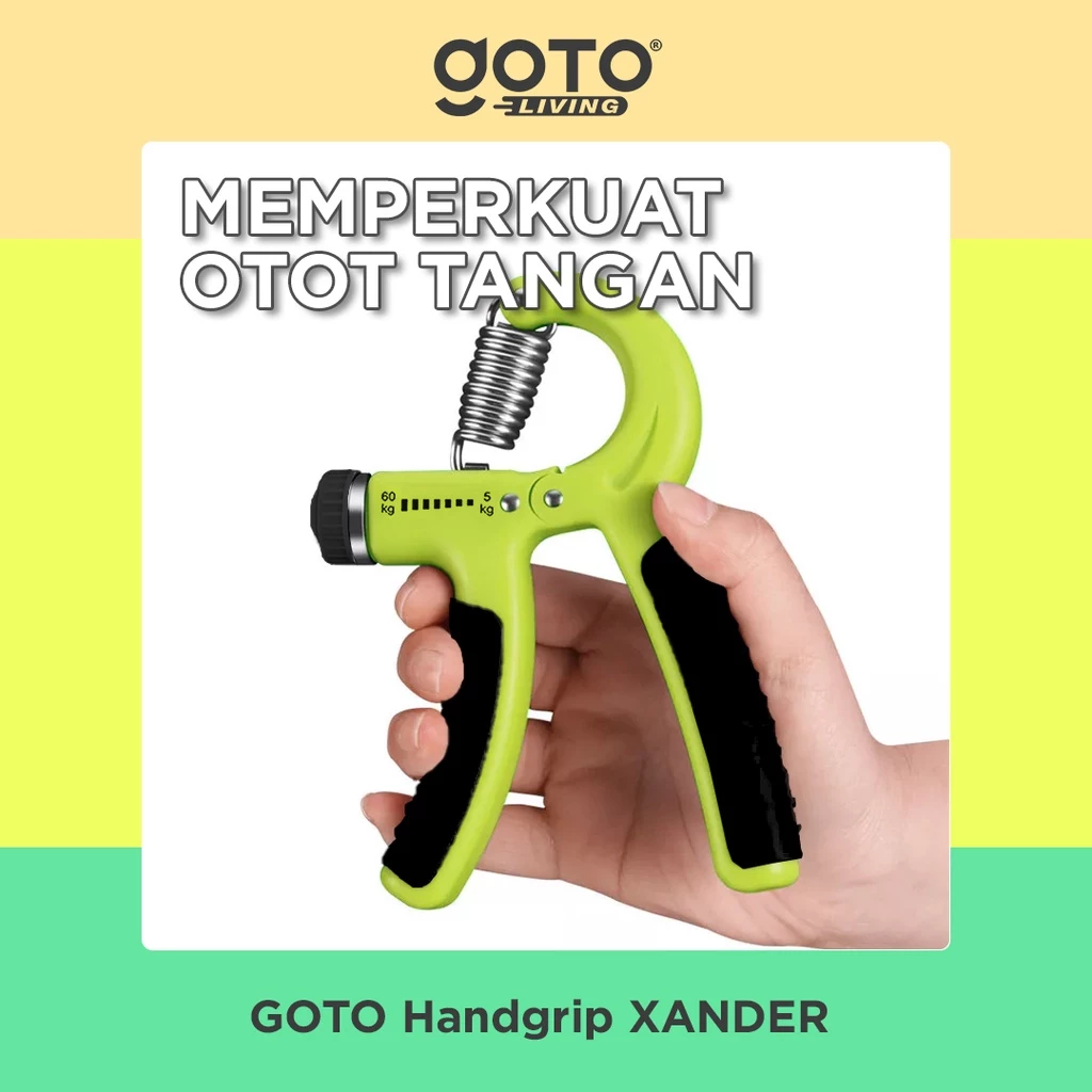 Goto Xander Handgrip Alat Fitnes  height=