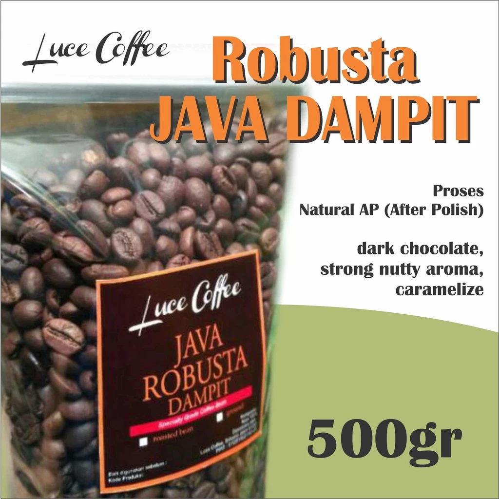 Luce Coffee, Kopi Java Robusta Dampit