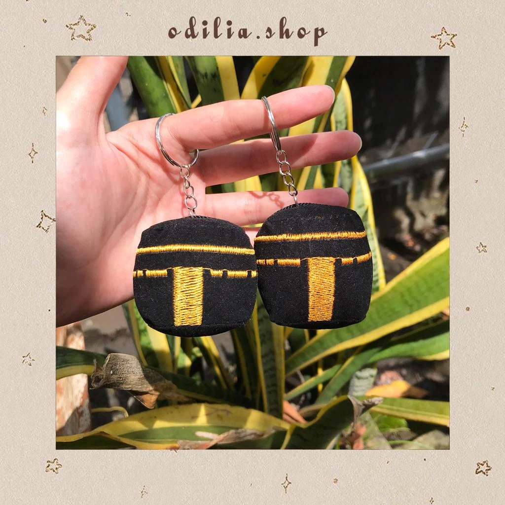 Gantungan Kunci Kabah Ganci Unik Souvenir Haji Umroh Ka'bah Sovenir Keychain Oleh Oleh Muslim Key Chain Bjb Banjar Banjarbaru Odilia.Shop