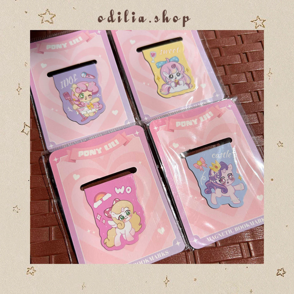 Pembatas Buku Magnet Unicorn Aesthetic Magnetic Bookmark Korea Stationery Anak Alat Tulis Sekolah Atk Banjar Banjarbaru Bjb Odilia.Shop