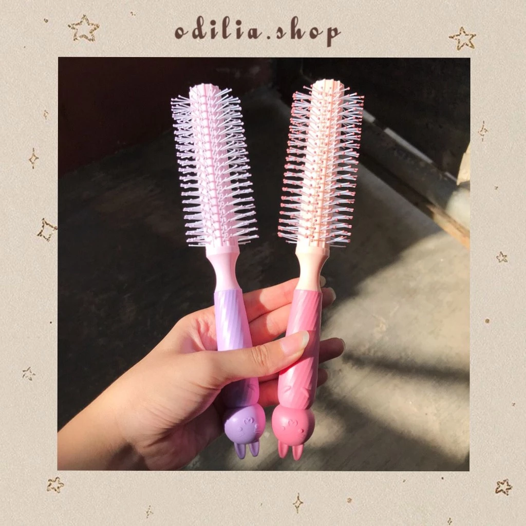 Sisir Rambut Blow Premium Gagang Karakter Kelinci Pastel Aesthetic Hair Comb Rabbit Korea Aksesoris Wanita dan Anak Lucu Menyisir Anti Kusut Rontok Bjb Banjar Banjarbaru Odilia.Shop