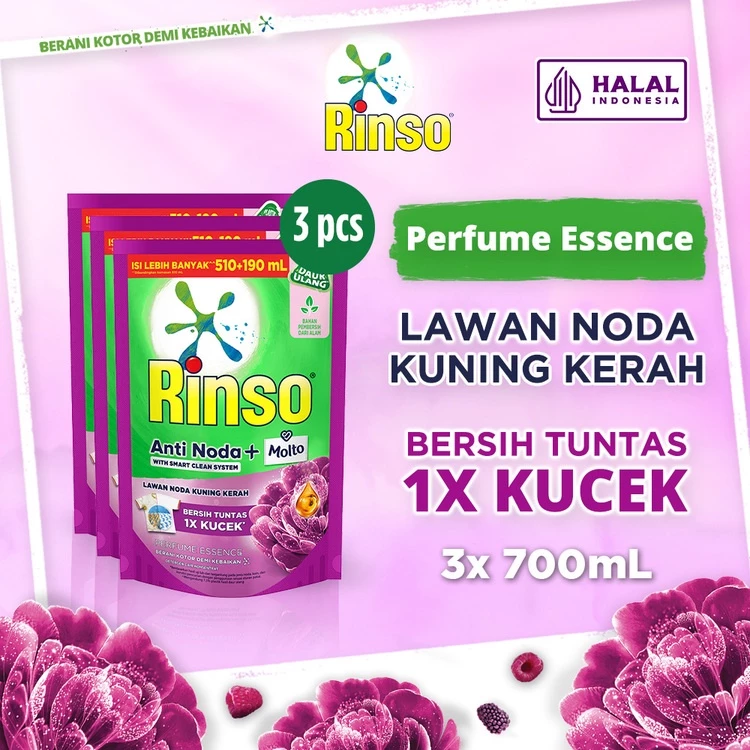 deterjen anti bau apek, pakaian wangi seharian