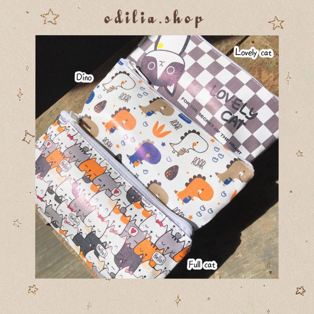 GRATIS PULPEN Kotak Pensil Karakter Animal Cat Dino Tirex Lucu Aesthetic Pencil Case Cartoon Kawaii Alat Tulis Sekolah Anak Stationery Murah Tempat Pouch Penyimpanan Set Pulpen Pena Bujo Aksesoris Korea Atk Bjb Banjar Banjarbaru Odilia.Shop