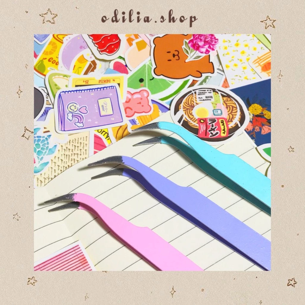 Tweezer Penjepit Stiker Pinset Bengkok Lurus Sticker Scrapbook Peralatan Bujo Lucu Bullet Journal Journaling Aesthetic Alat Tulis Sekolah Stationery Aksesoris Korea Import Memo Sticky Note Tempelan Jurnal Book Tweezers Bjb Banjar Banjarbaru Odilia.Shop