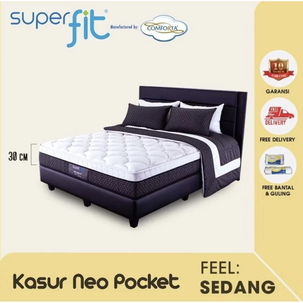 6 Pilihan Comforta Springbed Paling Berkualitas & Terjangkau Bulan Ini