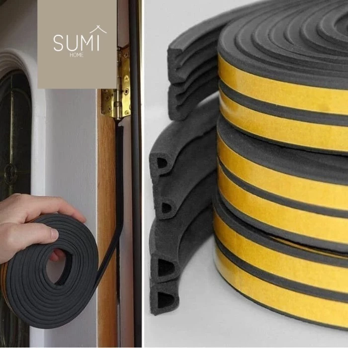 93. Penutup Celah Samping Celah Pintu Lis Strip Door Noise Insulation