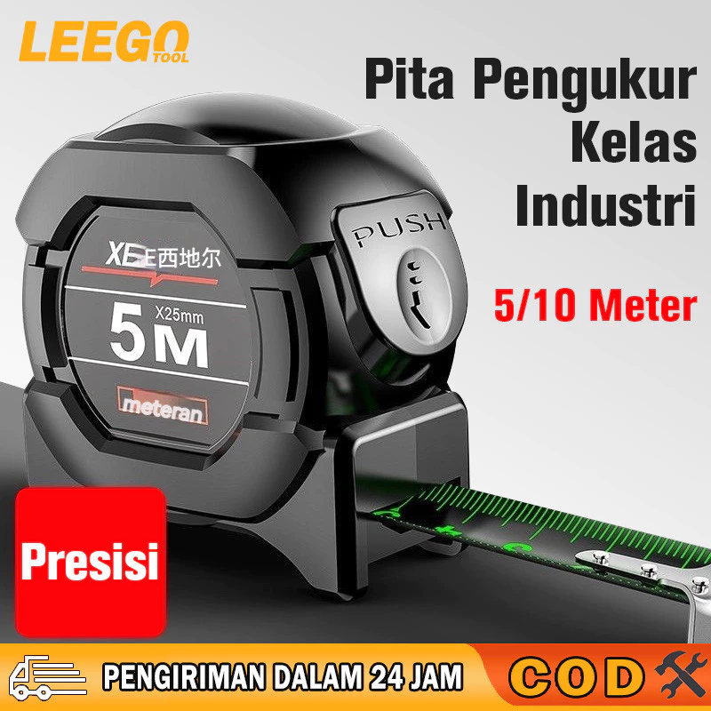 Pita Pengukur Digital Laser Presisi Tinggi 5M/10M