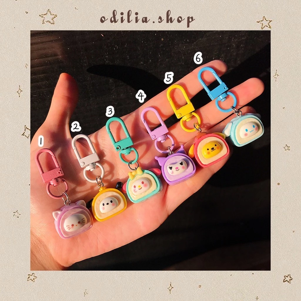 Gantungan Kunci Karakter Timbul Mini Roti Sanrioo Aesthetic Ganci Bread Lucu Aksesoris Keychain Cute Korea Keyring Anak Hiasan Tas Atk Bjb Banjar Banjarbaru Odilia.Shop
