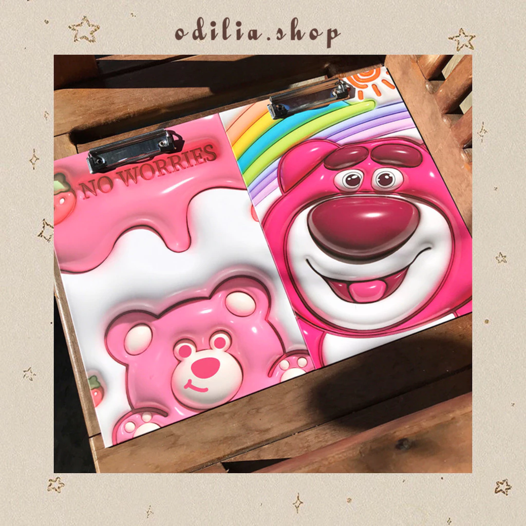 Papan Ujian A4 Karakter Sanrioo Lotsoo Aesthetic Clipboard Lucu Stationery Korea Anak Sekolah Papan Jalan Alas Kertas Gambar Kantor Atk Bjb Banjar Banjarbaru Odilia.Shop