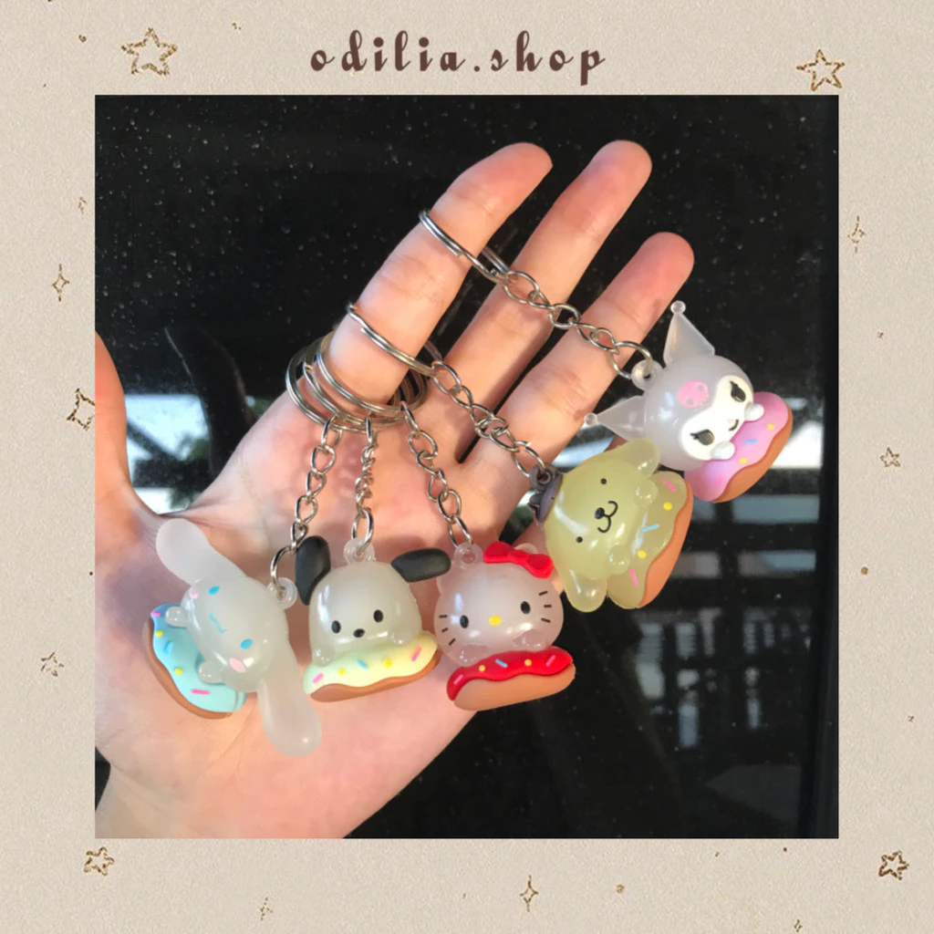 Gantungan Kunci Karakter Sanrioo Jelly Donat Ganci Kartun Lucu Keychain Korea Aksesoris Souvenir Hadiah Kado Anak Banjar Bjb Banjarbaru Odilia.Shop