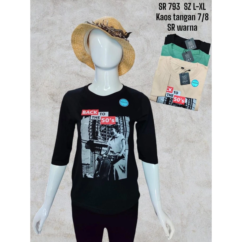 PAKET Kaos 100 Ribu 3 Pcs (Random Gambar)