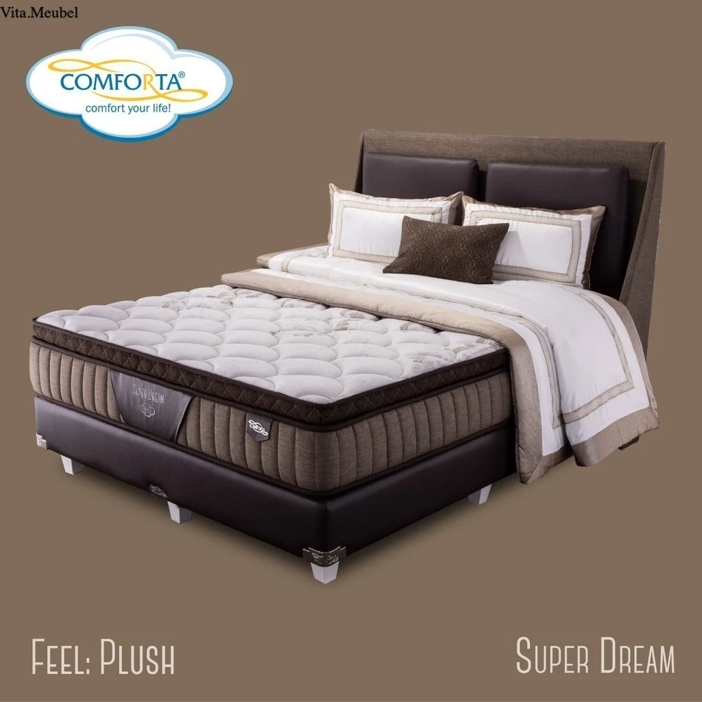 6 Daftar Comforta Springbed Paling Berkualitas & Terjangkau Bulan Ini