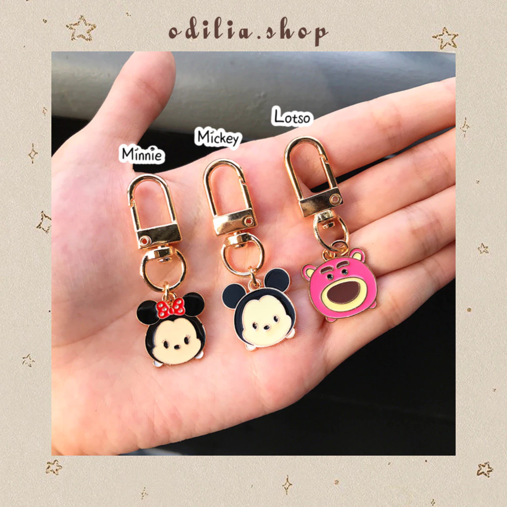 Gantungan Kunci Karakter Mini Minnie Mickey Lotsoo Alloy Aesthetic Ganci Kartun Lucu Aksesoris Keychain Cute Korea Keyring Anak Atk Bjb Banjar Banjarbaru Odilia.Shop