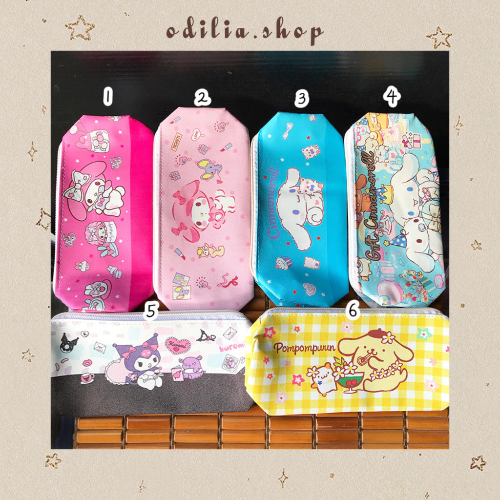 GRATIS PULPEN Kotak Pensil Karakter Sanrioo Aesthetic Tempat Pensil Lucu Stationery Korea Alat Tulis Sekolah Anak Hadiah Kado Atk Banjar Banjarbaru Bjb Odilia.Shop