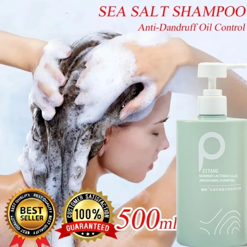 Shampo buat ketombe penghilang anti gatal pengobatan tungau amino memperbaiki rambut 500ML