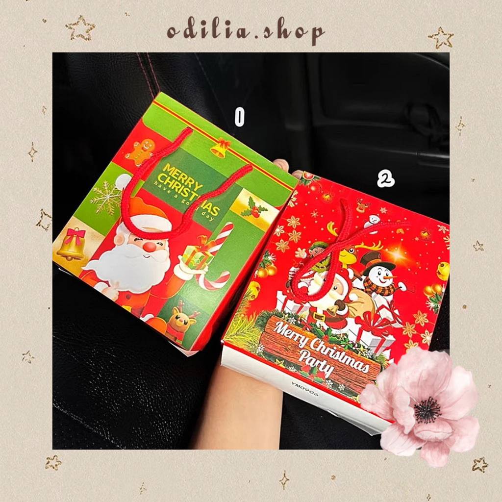 Tas Kado Natal Paperbag Kecil Merry Christmas Bingkisan Hadiah Paper Bag Xmas Anak Bjb Banjar Banjarbaru Odilia.Shop