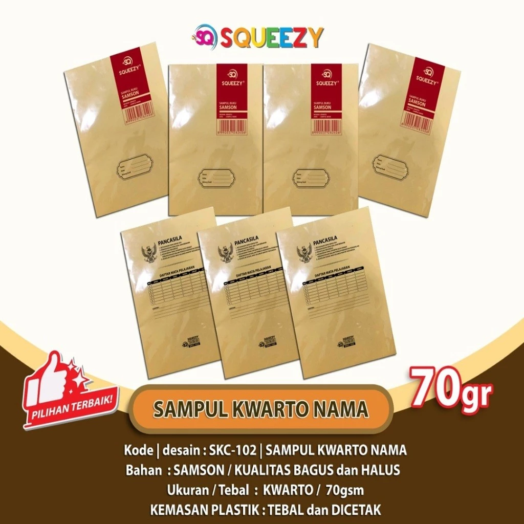 CTShopID Sampul Mika Buku Tulis Kwarto Boxy ISI 10 LEMBAR Tebal Murah Berkualitas