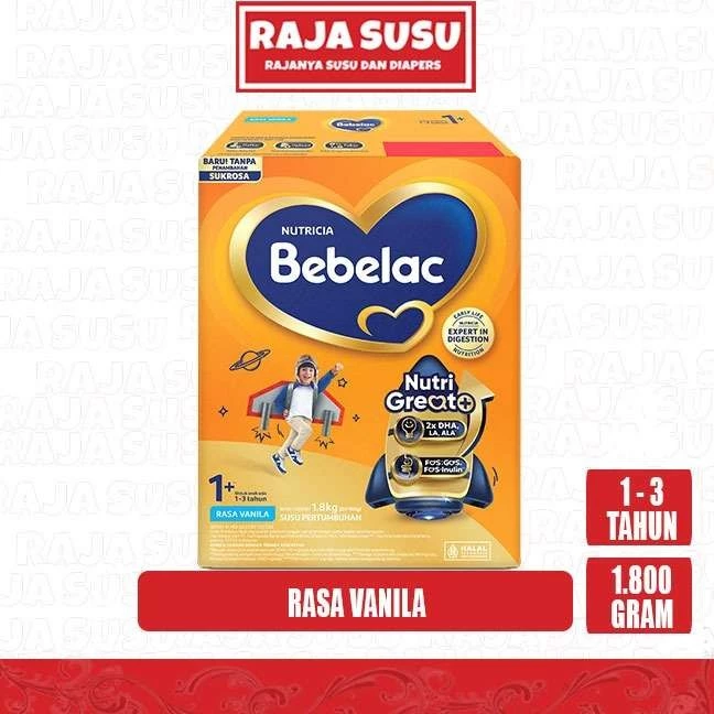 BEBELAC 3 / BEBELAC 1+ VANILA 1800 GR - RAJA SUSU
