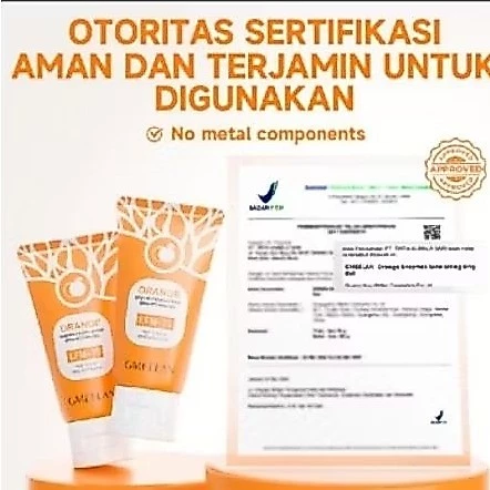 Exfoliating Brightening Gel Pemutih GMEELAN 50g - Mencerahkan Kulit, Mengurangi Komedo, Lembutkan Kulit