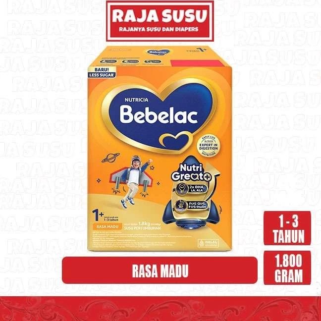 BEBELAC 3 / BEBELAC 1+ MADU 1800 GR - RAJA SUSU