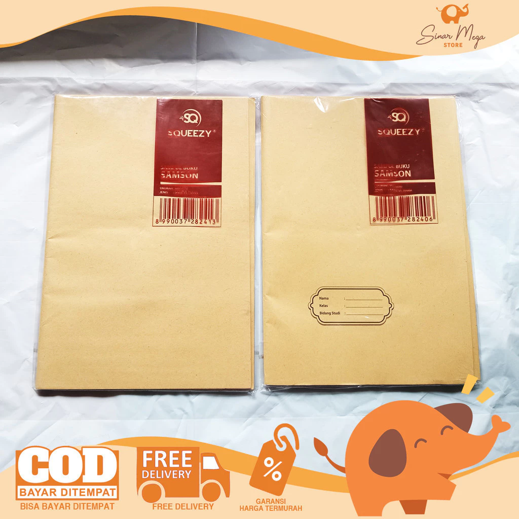 NEW! SAMPUL BUKU CUSTOM NAMA ECER TANPA MINIMAL ORDER / COVER BUKU PELAJARAN SEKOLAH / SAMPUL BUKU SIDU BIGBOSS A5 B5