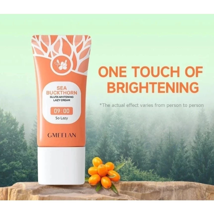 GMEELAN Sea Buckthorn Gluta Whitening Lazy Cream 30g Pemutih dan Pelembab Wajah Cantik